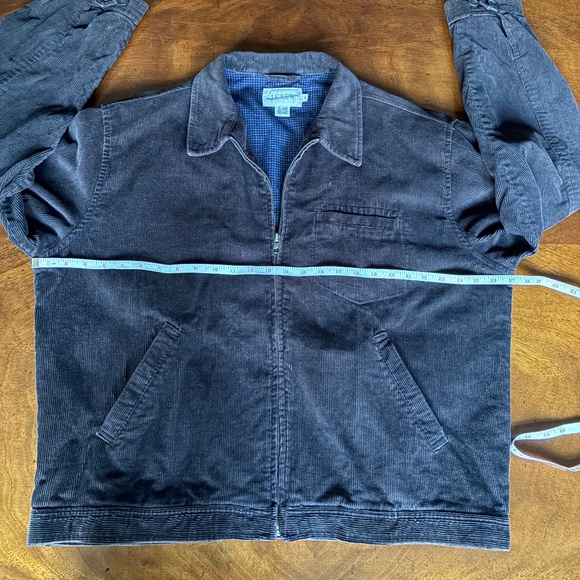 J Crew jacket full zip corduroy brown XL - Picture 7 of 13